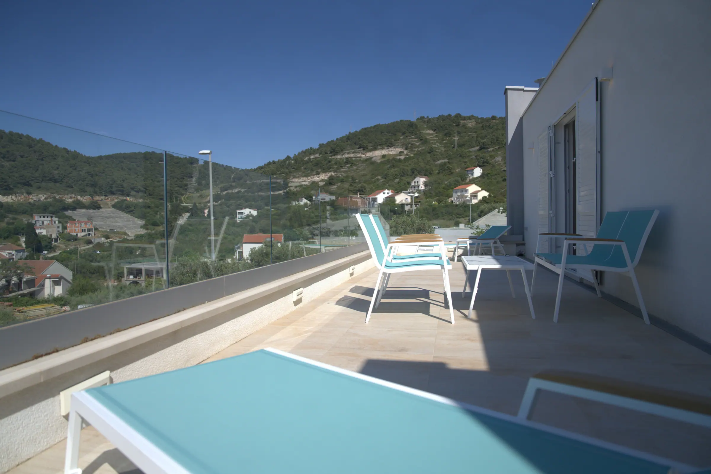 Terasa, Villa Diamond, Blue Villas, otok Vis