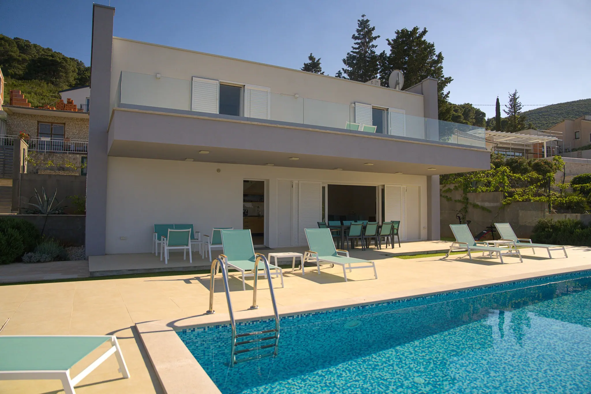 Bazen, Villa Sapphire, Blue Villas, otok Vis